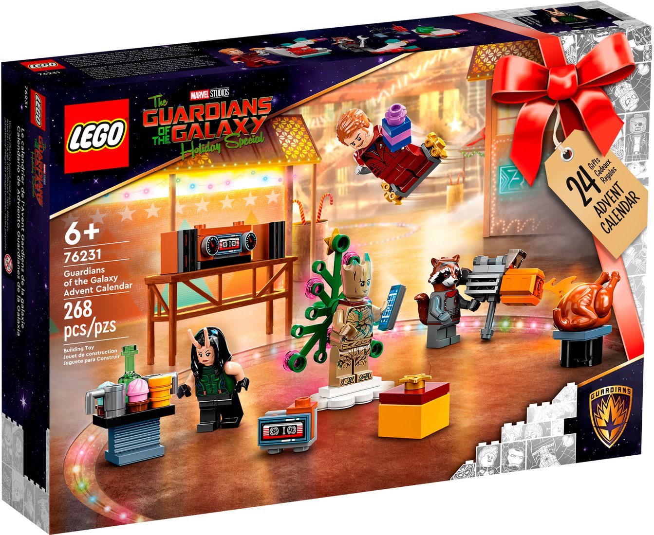 

Конструктор LEGO Marvel 76231 Адвент-календарь Стражи Галактики