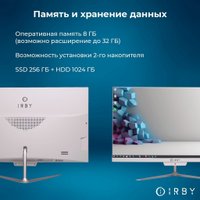 Моноблок IRBY Office-W-i3121-8-1000-240-N-H610-022