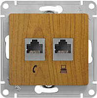 Розетка компьютерная Systeme Electric Glossa GSL000585