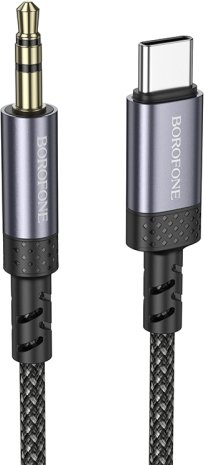

Кабель Borofone BL24 USB Type-C - 3.5 мм (1 м)