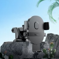 Держатель для смартфона Hoco H19 Mighty (черный)