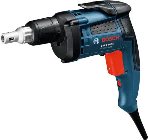 

Шуруповерт для гипсокартона Bosch GSR 6-60 TE Professional 0601445200