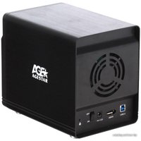 Бокс для накопителей 3.5" AgeStar 3C4B3A1 Black