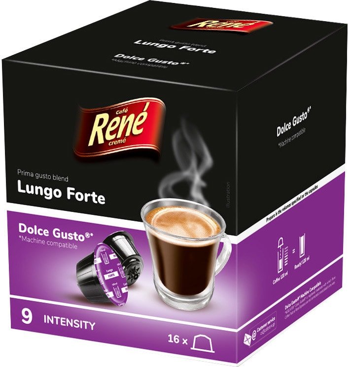 

Кофе Rene Dolce Gusto Lungo Forte 16 шт