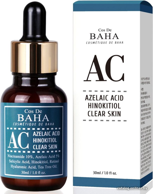 Cos de Baha Сыворотка для лица Azelaic Acid Hinokitiol Clear Skin (30 мл)