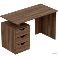 Стол Мебельград Соренто 120x60x75 см (дуб стирлинг/кофе структурный матовый) в Витебске