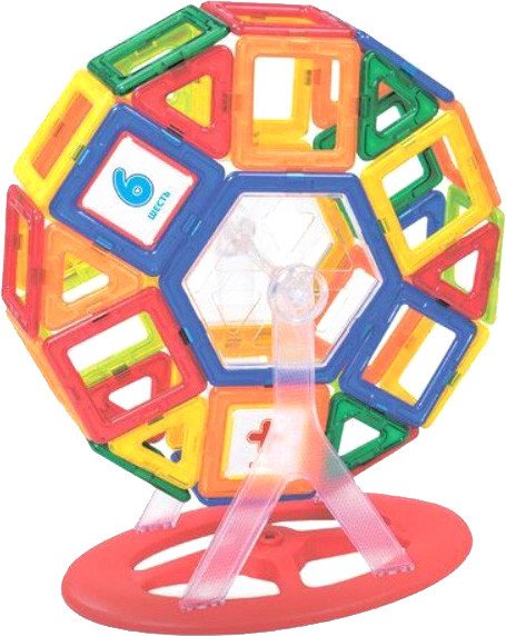 

Магнитный конструктор BRAUBERG Kids Magnetic Mega Blocks-79 663848