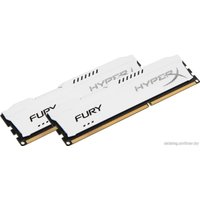 Оперативная память HyperX Fury White 2x8GB KIT DDR3 PC3-14900 HX318C10FWK2/16