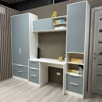 Полка Трия Марли полка (Белый/Серо-голубой)