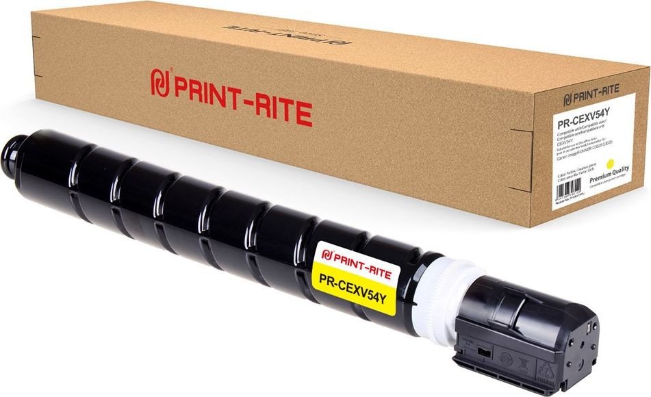 

Картридж Print-Rite PR-CEXV54Y (аналог Canon CEXV54Y)
