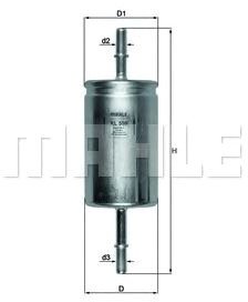 

Топливный фильтр Mahle Knecht KL559