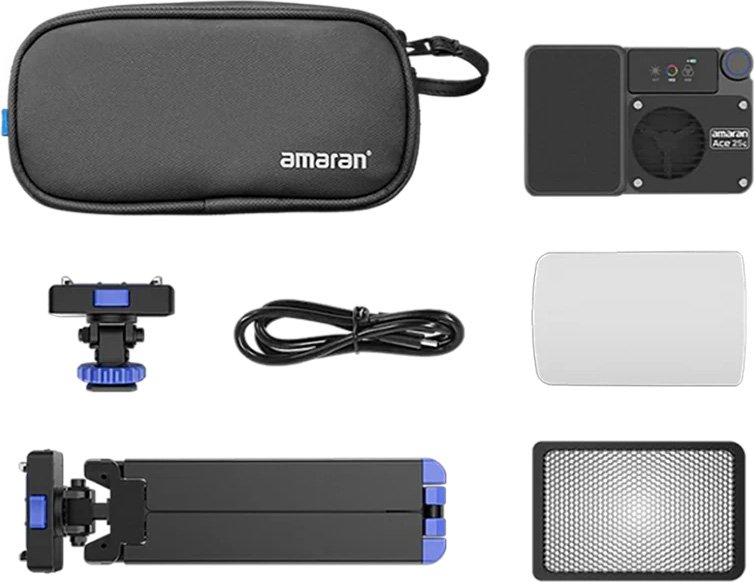 

Лампа Aputure Amaran Ace 25c Kit (графит)