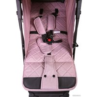 Коляска прогулочная «книга» Panda Baby XX (бежево-розовый)