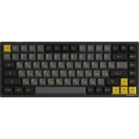 Клавиатура Akko 3084B Plus Black & Gold (Akko Cream Yellow V3)