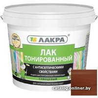 Лак Лакра ВД тонированный 900 г (махагон)