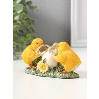 Статуэтка Sima-Land Цыплята завязывают подарочный бант на яичке 10927835