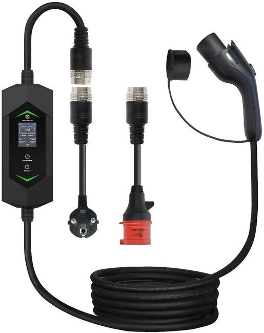 Зарядная станция Auxus GBT 6-16A Wi-Fi (11 кВт, 3 фазы)