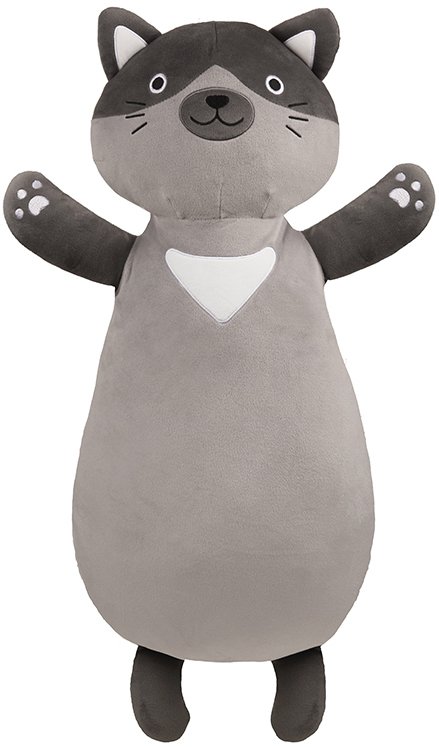 

Игрушка-подушка Maxitoys Серый Котик Макс MT-14022022-5-2