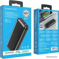 Внешний аккумулятор Borofone BJ1A Olymp PD+QC3.0 20000mAh (черный)