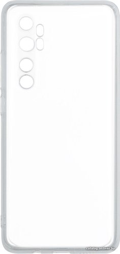 Чехол для телефона Volare Rosso Clear для Xiaomi Mi Note 10 lite (прозрачный)