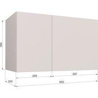 Шкаф-гармошка Аквилон Чарли № 5.2.1 (кашемир)