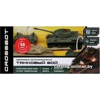 Танк Crossbot Танковый Бой Abrams M1A2 и Т-34 870634