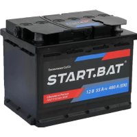 Автомобильный аккумулятор Стартбат 12V55 R+ евро (55 А·ч)