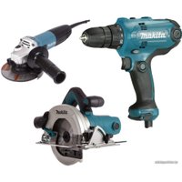  Makita DK0119 (шуруповерт, болгарка, циркулярная пила)