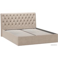 Кровать Трия Скарлет универсальная тип 1 с ПМ 160x200 (велюр мокко светлый)