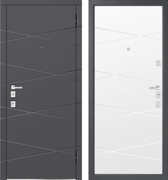 Металлическая дверь Металюкс Милано М1104/5 E (sicurezza basic)