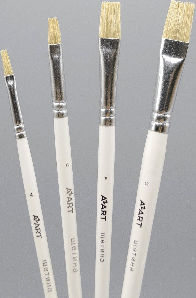 

Набор кистей Azart №9 (4 шт, щетина)