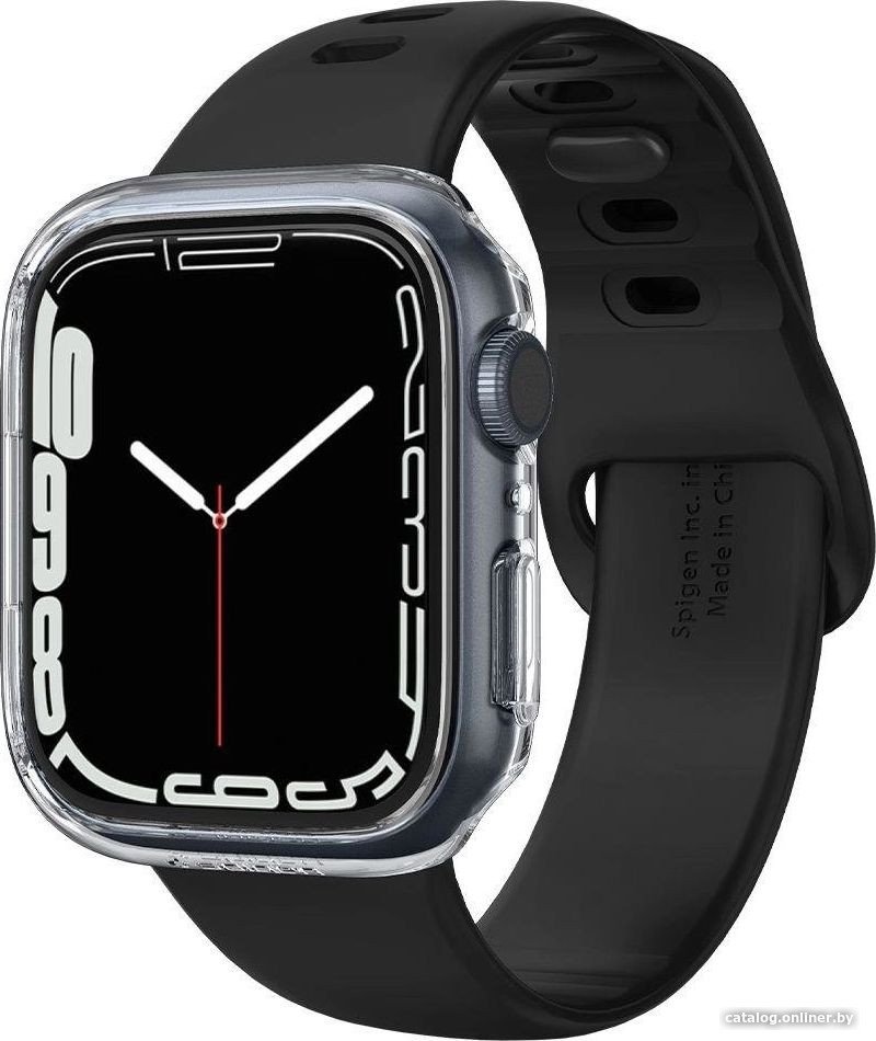 Чехол Spigen Thin Fit для Apple Watch (45 мм) ACS04179 (прозрачный)