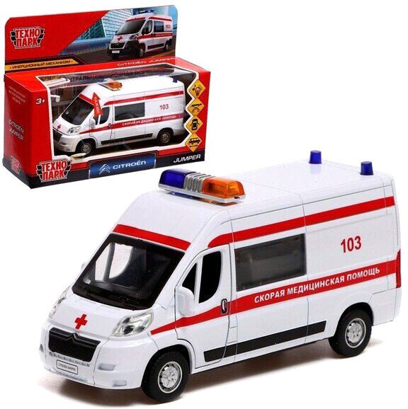 Скорая помощь Технопарк Fiat Ducato Скорая DUCATO-14SLAMB-STRWH