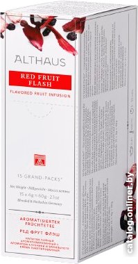 Фруктовый чай Althaus Red Fruit Flash 15 шт
