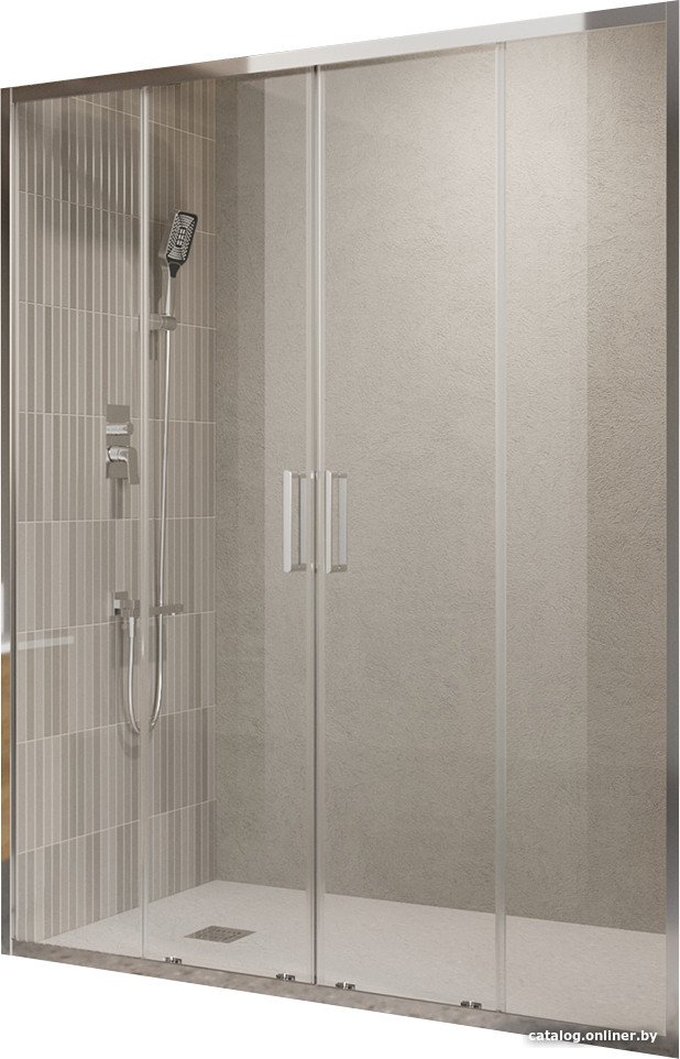 Душевая дверь BelBagno LUCE-BF-2-150-C-Cr