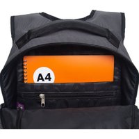 Школьный рюкзак Grizzly RB-450-3f (серый)
