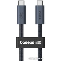 Кабель Baseus Flash Series 2 USB4 Full Featured Data Cable 240W USB Type-C - USB Type-C (1 м, черный)