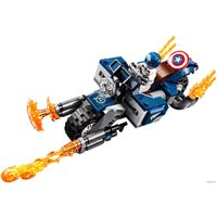 Конструктор LEGO Marvel Super Heroes 76123 Капитан Америка: Атака Аутрайдеров