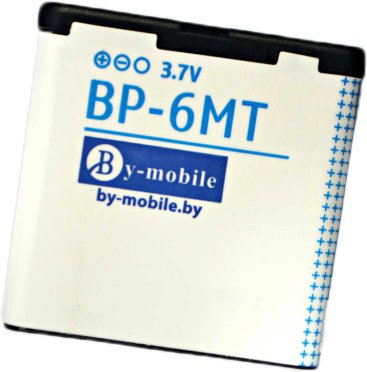 

Аккумулятор для телефона By-mobile совместим с Nokia BP-6MT