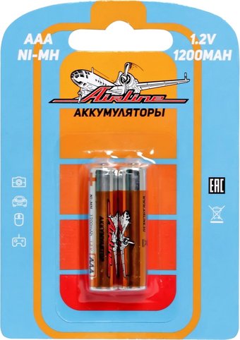 Airline AAA 1200mAh 2 шт. AAA-12-02