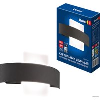 Уличный накладной светильник Uniel ULU-S32A-8W/4000K IP65 BLACK UL-00009348