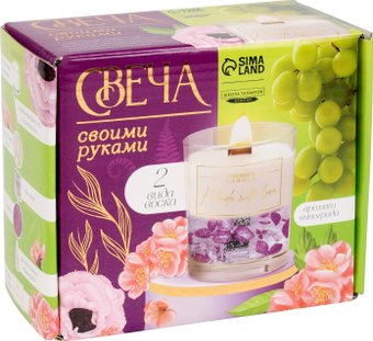 Набор для изготовления свечей Школа талантов Виноград 10100651