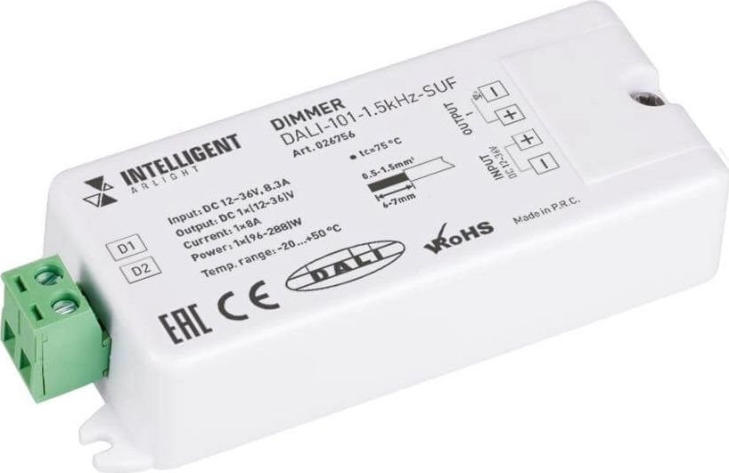 

Диммер RGBW Arlight Dali-101-1.5kHz-SUF 026756