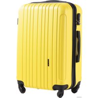 Чемодан-спиннер Wings Flamingo 2011 74 см (желтый)