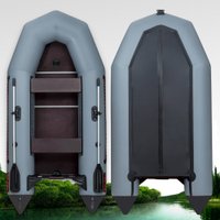 Моторно-гребная лодка BarrakuDA BR-2900 Киль (серый)