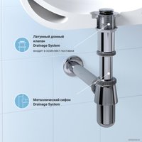 Сифон Wellsee Drainage System 182103002 (сифон, донный клапан, хром)