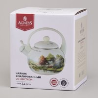 Чайник со свистком Agness 943-074