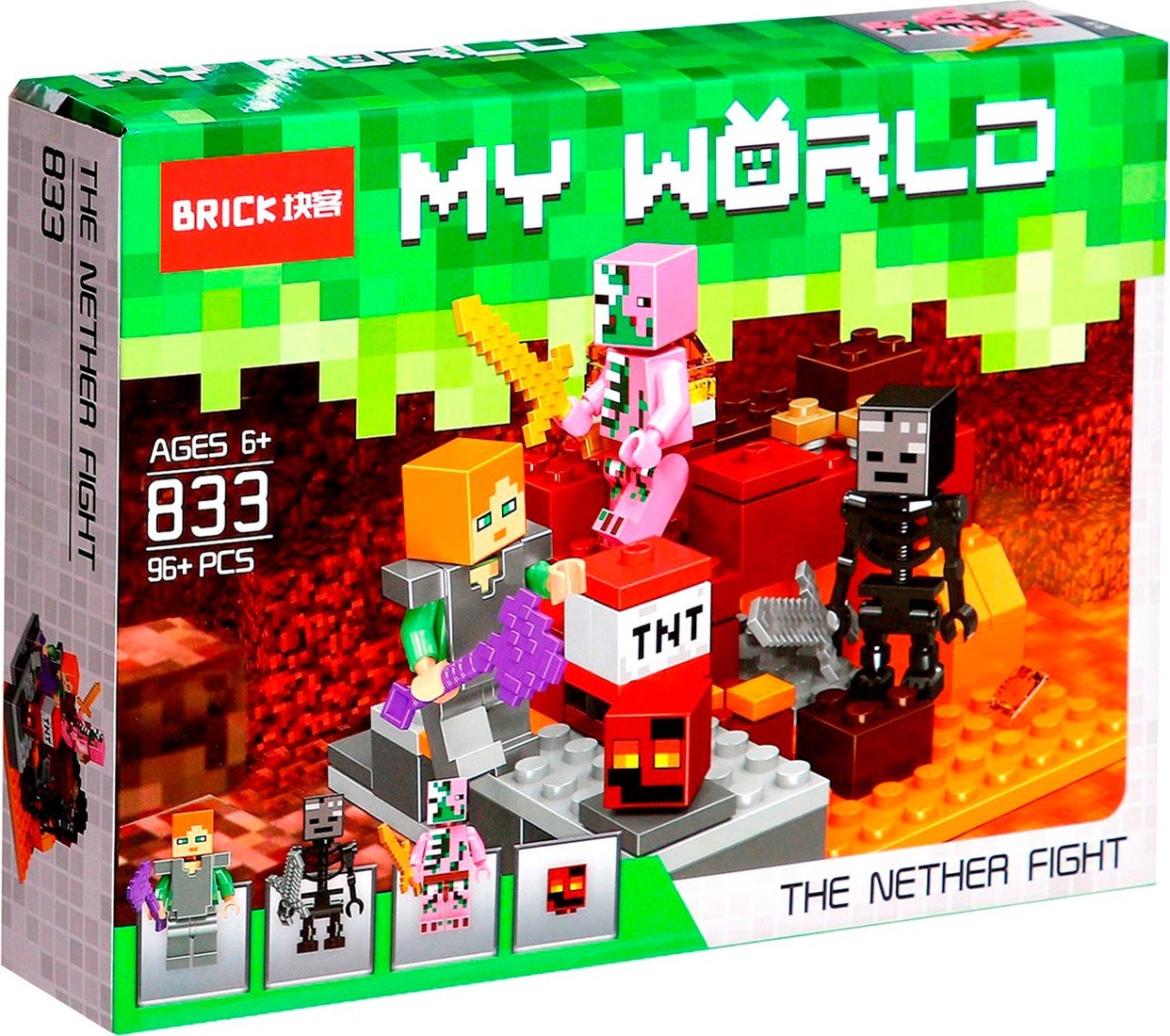 

Конструктор Jisi Bricks Мой мир 7846688