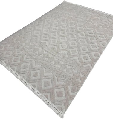 

Ковер для жилой комнаты Radjab Carpet Поло Прямоугольник EN 268 12454RK (0.8x1.5, Beige)