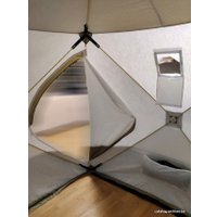 Палатка для зимней рыбалки Следопыт КУБ 3 Premium (белый/оливковый)